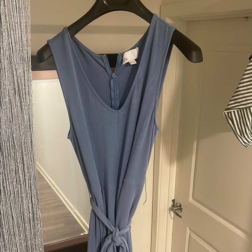 Nordstrom Rack Baby Blue Sleeveless V-Neck Jumpsuit